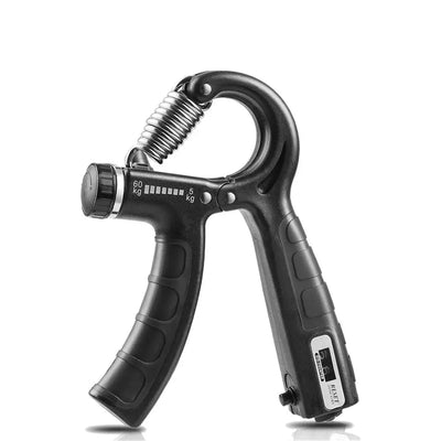 Adjustable Grip Strength Trainer with Counter - Forearm Strengthener (11-132 lbs / 5-60 kg)