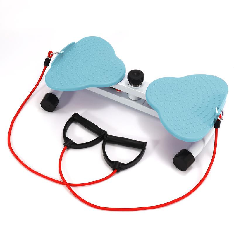 AMLANG Women'S Waist Twisting Board with Loop Resistance Bands 300 Lbs Weighting Ab Machine Core Workout Equipment Home Exercise Board