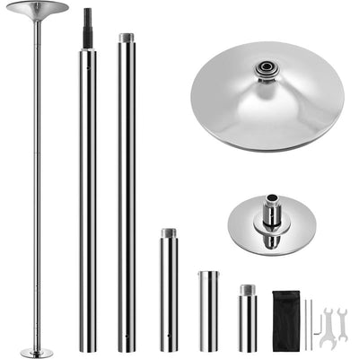 Yaheetech Chrome Dance Pole
