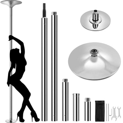 Yaheetech Chrome Dance Pole