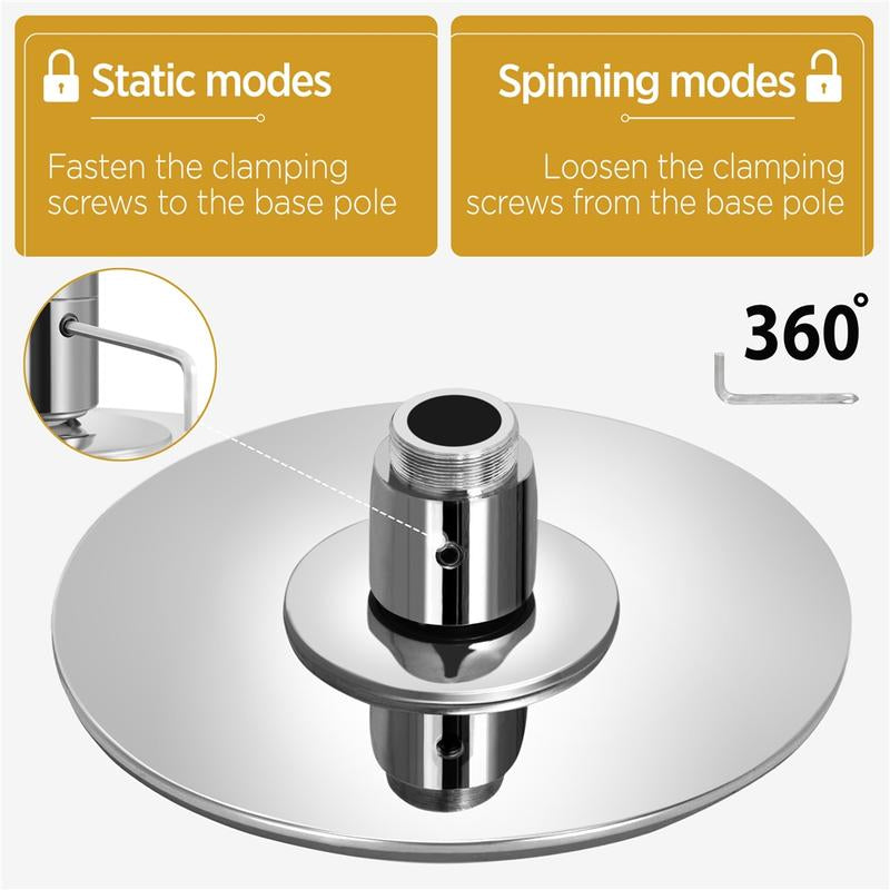 Yaheetech Chrome Dance Pole