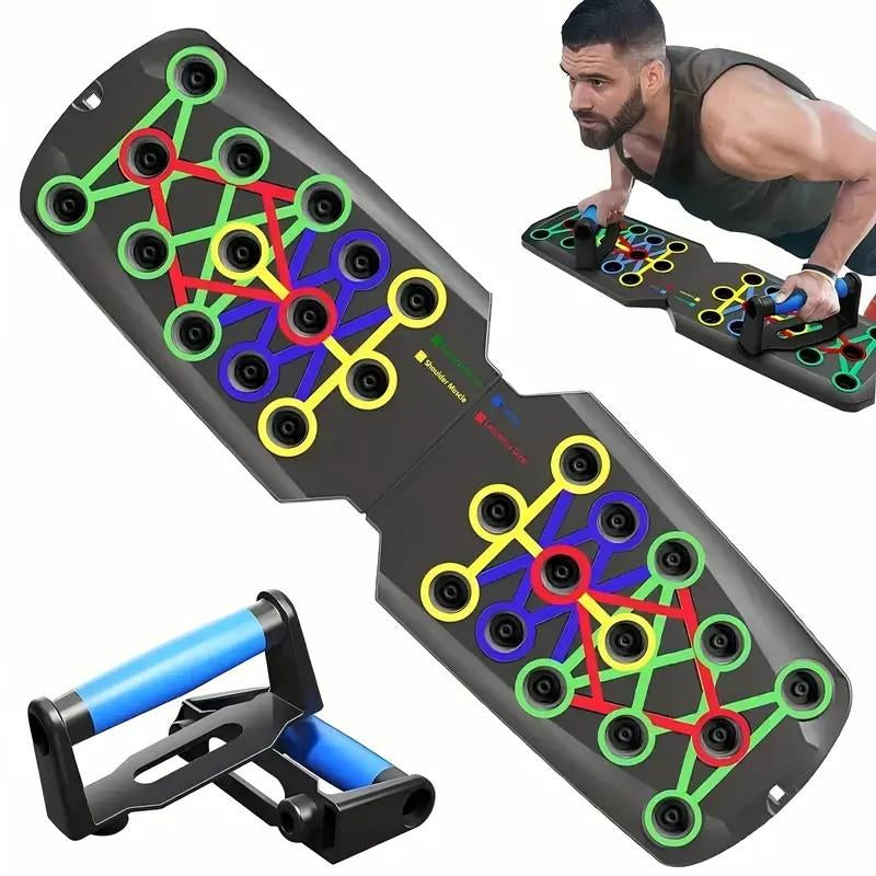 Collapsible Pushup Plate, Fitness Equipment, Exerciseequipment, Fitness Accessories, Home Fitness Pushuprack, Home Fitness Equipment, Gifts for Men