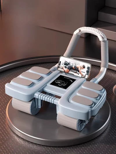 Coreglide™ 4-Wheel Ab Roller – Auto-Return Abs Trainer for Powerful Core Workouts at Home!