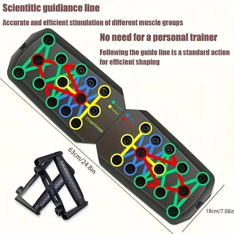 Collapsible Pushup Plate, Fitness Equipment, Exerciseequipment, Fitness Accessories, Home Fitness Pushuprack, Home Fitness Equipment, Gifts for Men