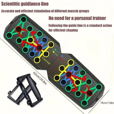 Collapsible Pushup Plate, Fitness Equipment, Exerciseequipment, Fitness Accessories, Home Fitness Pushuprack, Home Fitness Equipment, Gifts for Men