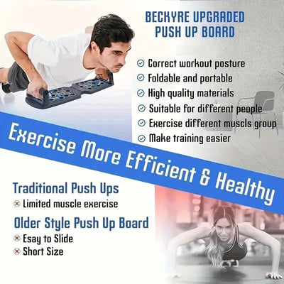 Collapsible Pushup Plate, Fitness Equipment, Exerciseequipment, Fitness Accessories, Home Fitness Pushuprack, Home Fitness Equipment, Gifts for Men