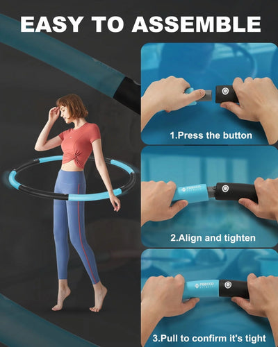 Weighted Fitness Hoop 5LB